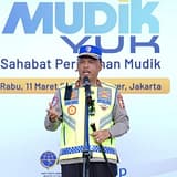 Kakorlantas Polri Lepas Tim Mudik Nusantara TV: Pastikan Mudik 2026 Aman dan Bahagia