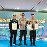 Prestasi Gemilang, Bidhumas Polda Kalteng Raih 3 Penghargaan di Rakernis Humas Polri 2026