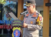 Apel Jam Pimpinan, Wakapolresta Palangka Raya Tegaskan Hindari Segala Bentuk Pelanggaran