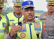 Korlantas Polri Optimalkan ETLE Drone Pantau Tol Fungsional Bocimi Jelang Operasi Ketupat 2026